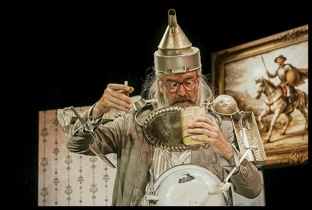 Komediograf: Důmyslný rytíř don Quijote a jeho soumar Pemza